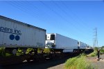 53Ft trailer on Spine car. and BNSF 300485 ARE BOTH NEW TO RRPA